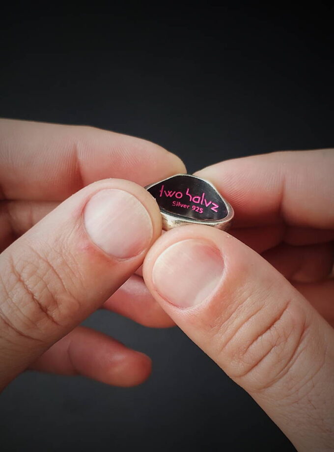 Tiger eye Sterling silver and Bronze