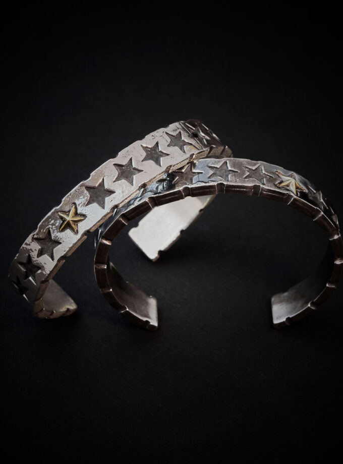 ‘Superstar’ Sterling silver cuff