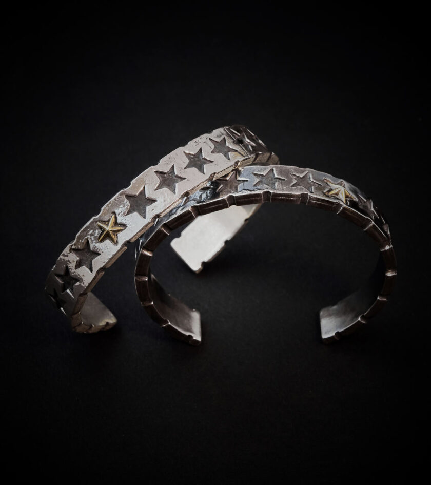 ‘Superstar’ Sterling silver cuff