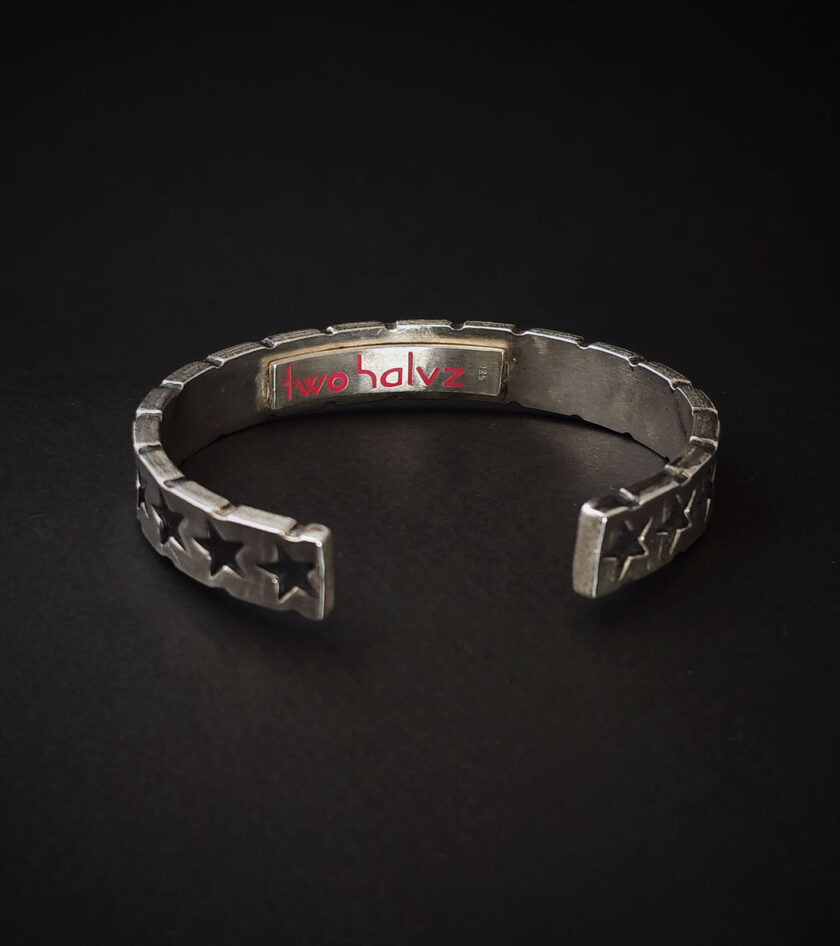 ‘Superstar’ Sterling silver cuff - Image 2