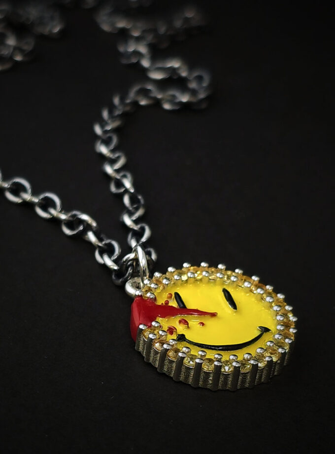 ‘Headshot’ Sterling silver & yellow sapphires