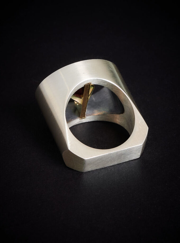 Silver, Gold & Tourmaline