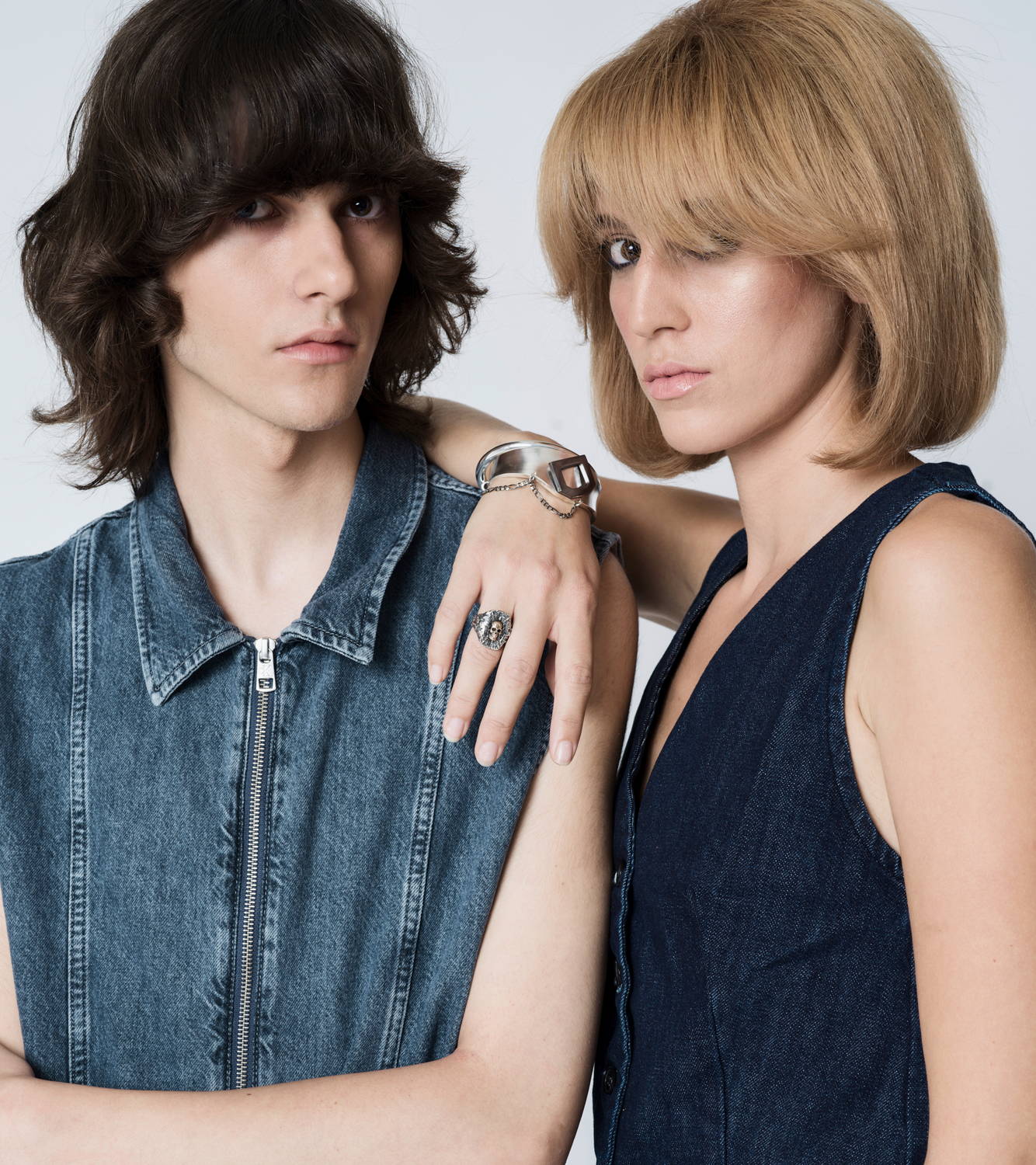 Two-tone Sterling Silver cuff - Image 3